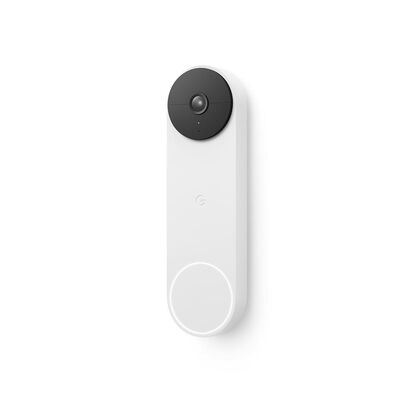 Google Doorbell Battery Powered White